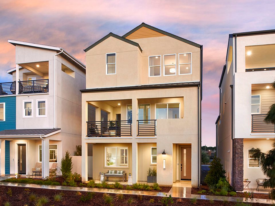 Wynd At Solis Park Plan 2 Model Home Contemporary Farmhouse Exterior Style A