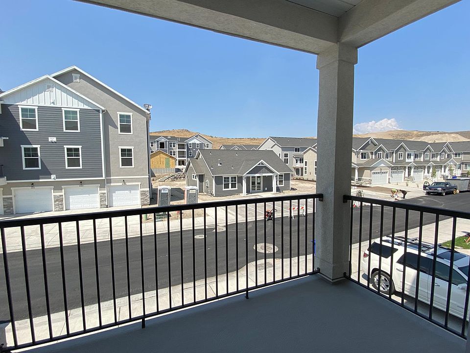 balcony- across the street from clubhouse and pool
