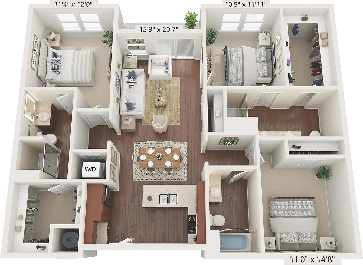 Floor plan Estes