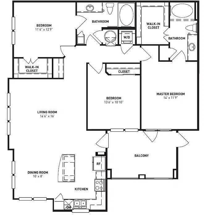 Floor plan C1