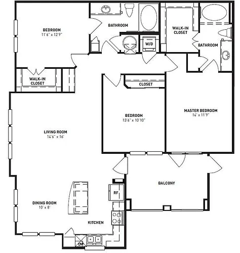 Floor plan C1
