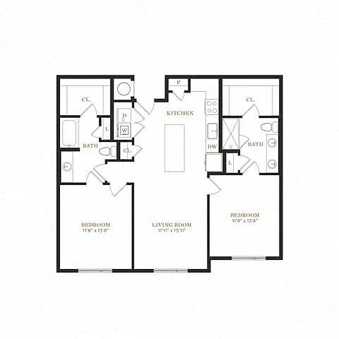 Floor plan 2A.A2