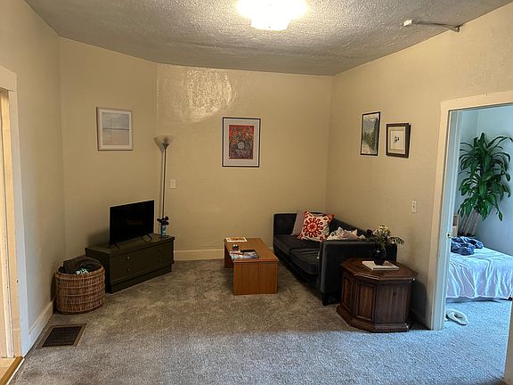 Family room with bedroom #1 to the right