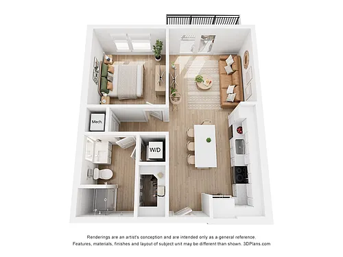 Floor plan The Finn