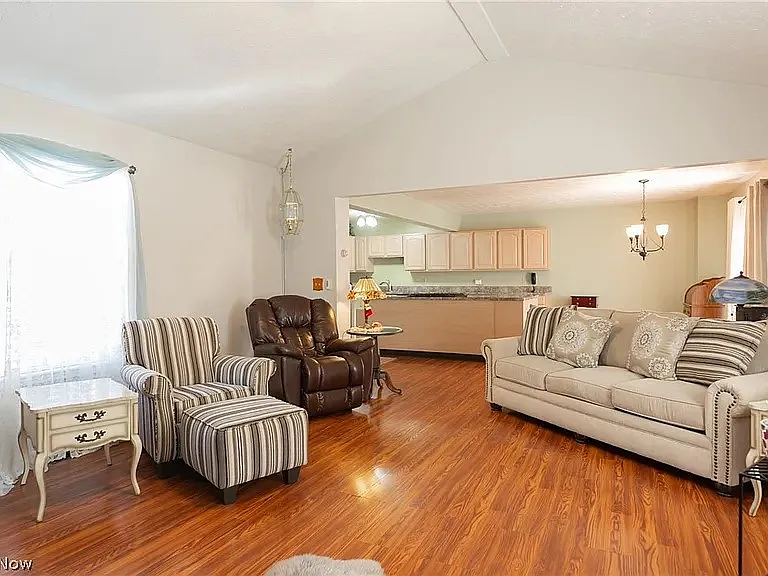 Living room facing East
