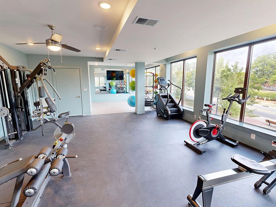 State-of-the-art fitness center at Triton Uptown