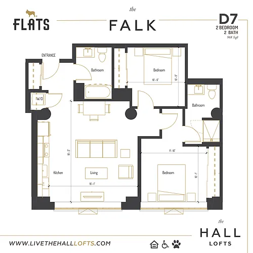 Floor plan D7