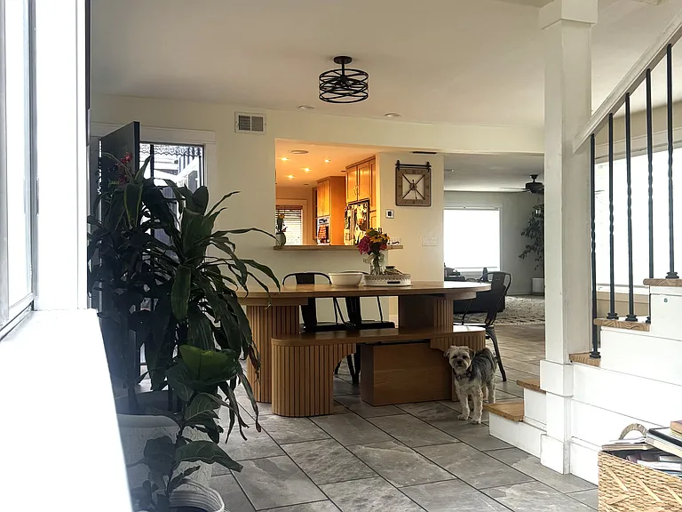 view of dining area from nook