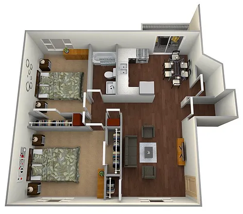 Floor plan The Charles