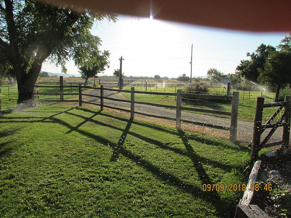 From front door looking east