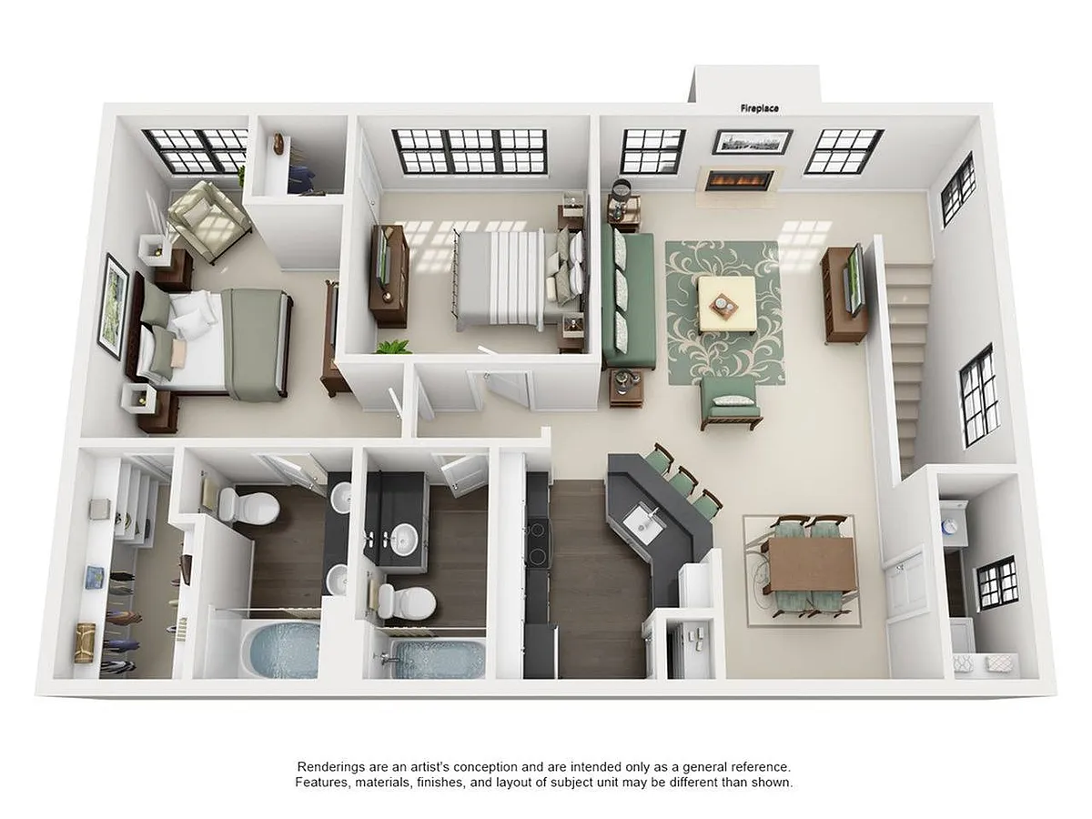 Floor plan St. Andrews
