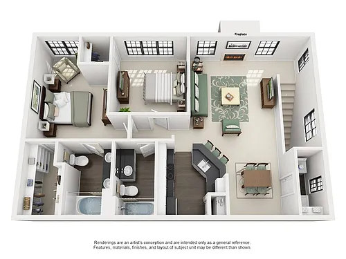 Floor plan St. Andrews