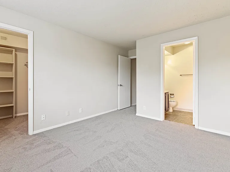 Spacious bedrooms