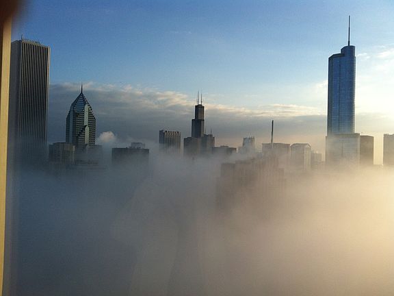 Southwest side-foggy day-