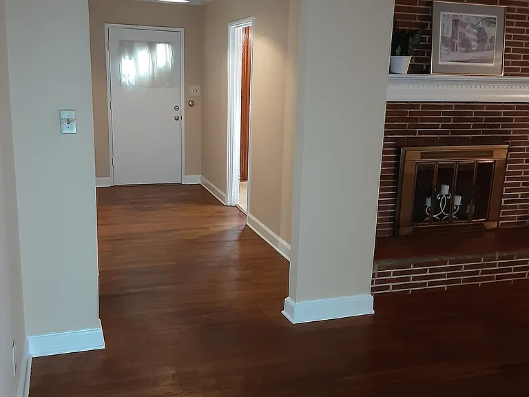 Color is Sherwin Williams Interactive Cream thru out much of the home.