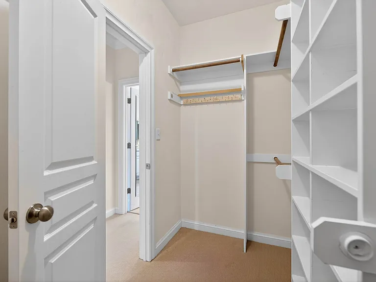 Primary walk-in closet