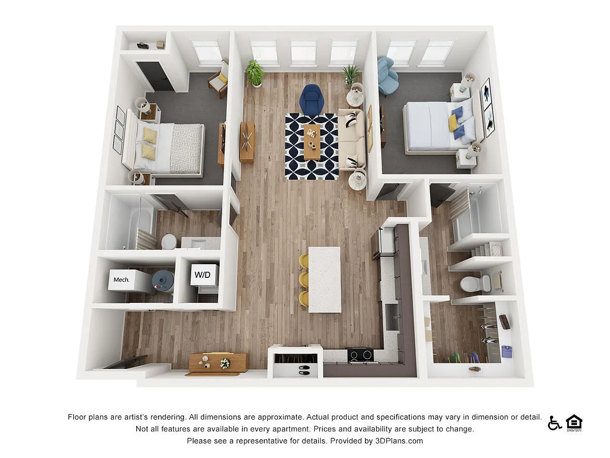 Floor plan 13B