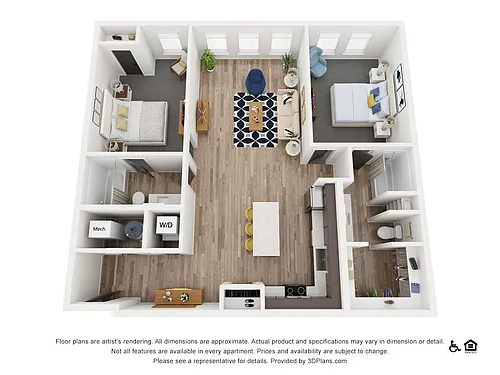 Floor plan 13B
