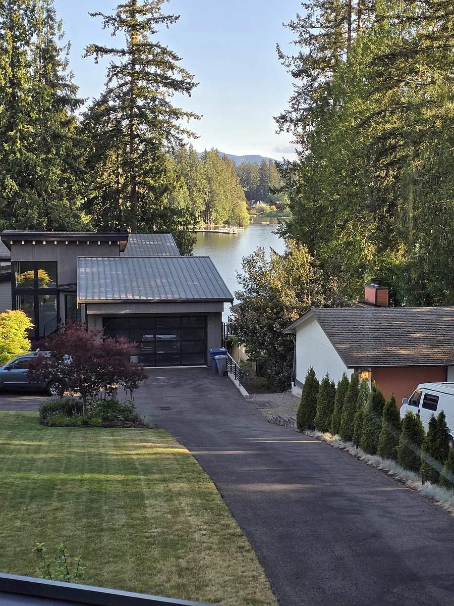 Pine Lake view from living room - 22409 SE 20th St #B