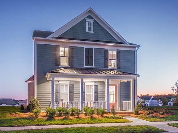 Richardson Exterior 3 features Hardi Board Siding and Covered Front Porch