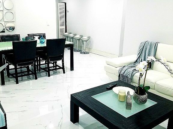 Living and dining room