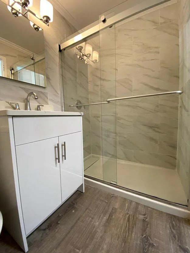 Newly renovated bathroom - 99 Prospect St #2