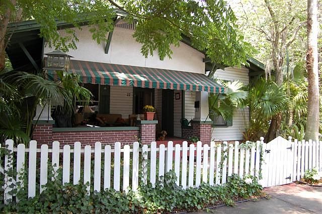 Street view of bungalow