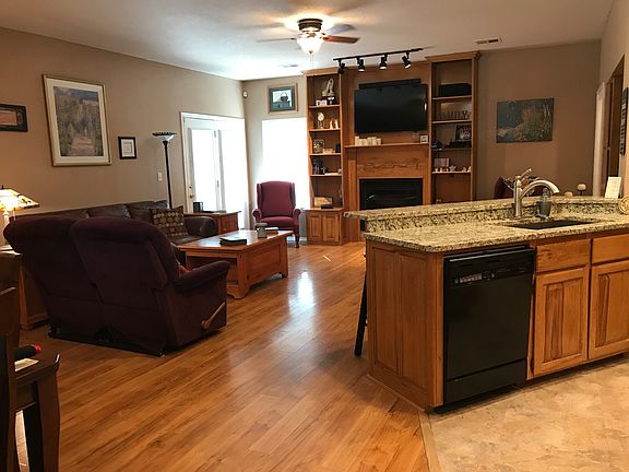 2"blinds&blinds in patio dr 