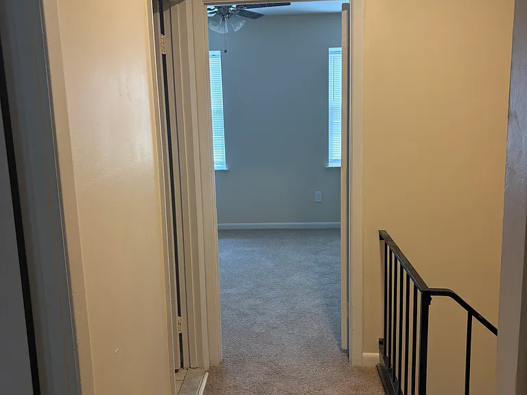 Hallway to main bedroom