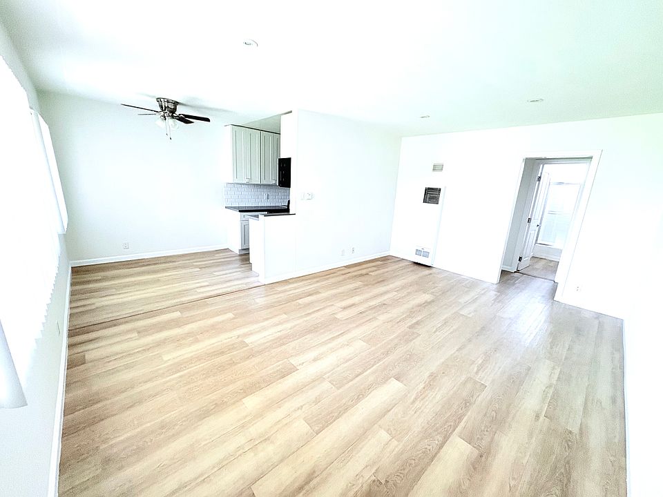 spacious one bedroom with modern finishes