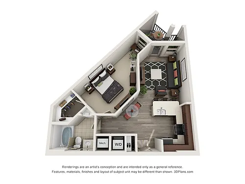 Floor plan Midtown
