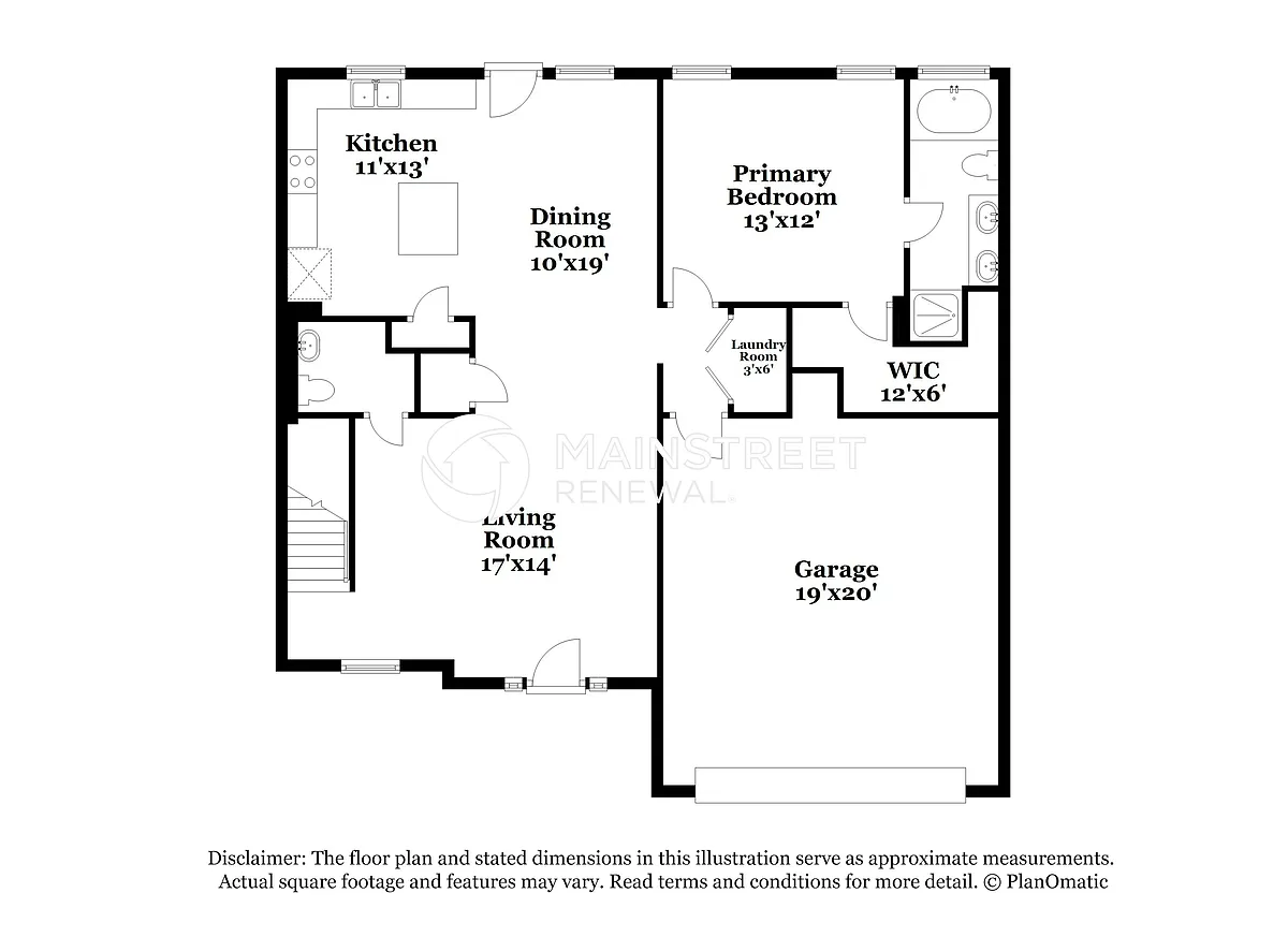Floor Plan - 2000 Boatswain Dr