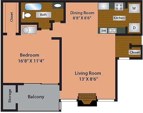 Floor plan A3 Upgrade