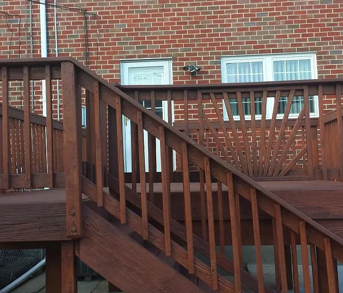 Rear Exterior & Deck Stairs