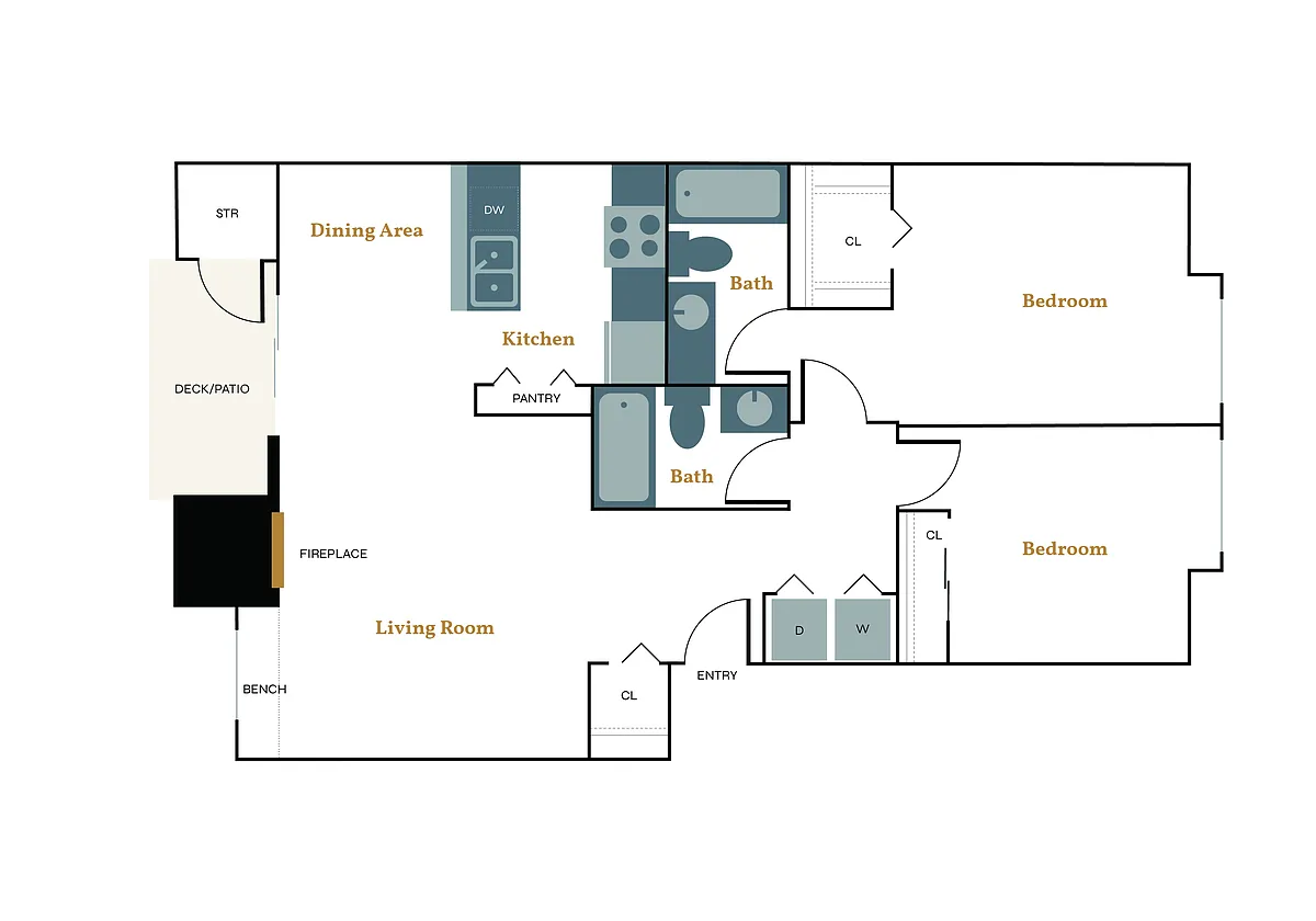 Floor plan Copilot (North)