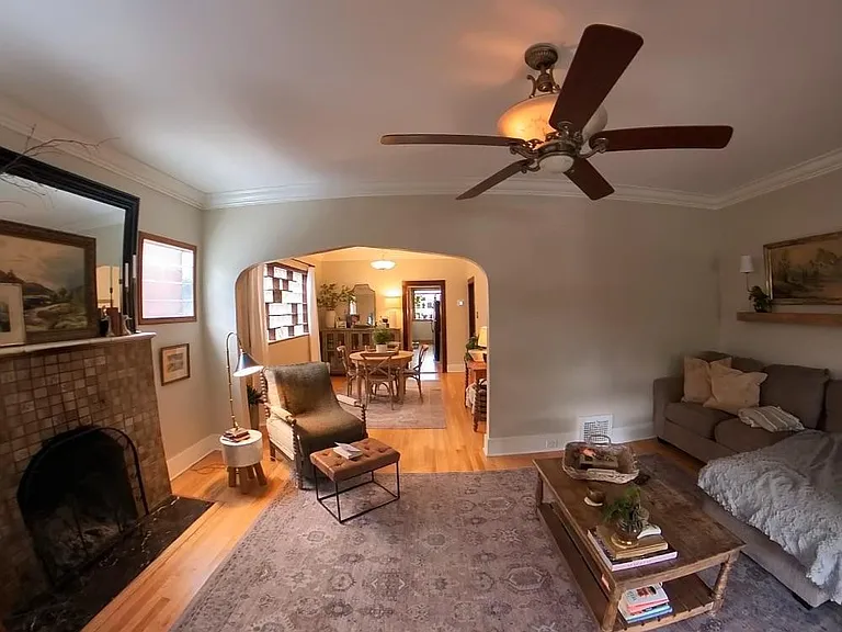 Living room.