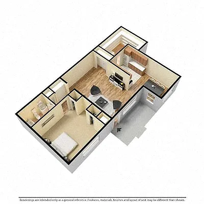 Floor plan The Hamilton