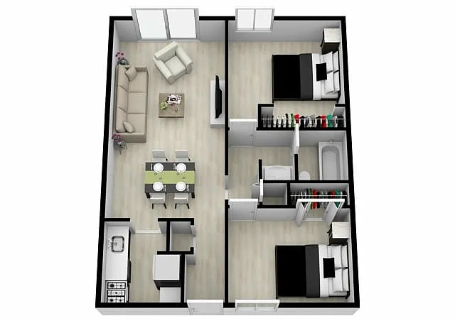 Floor plan KaloDuo-Premium