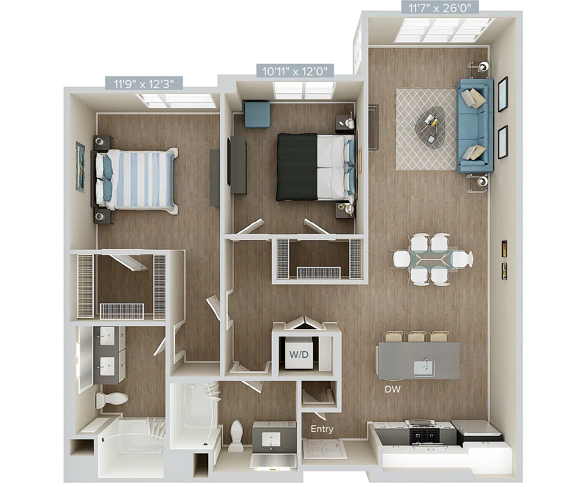 Floor plan B4U-1189