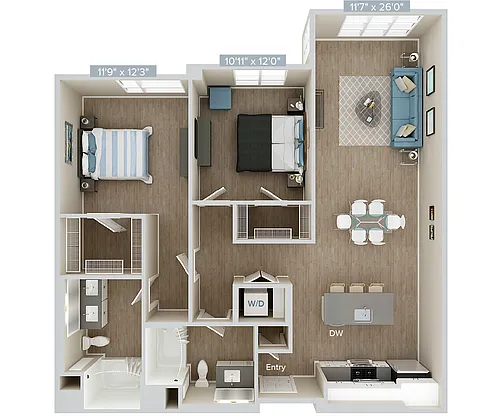 Floor plan B4U-1189