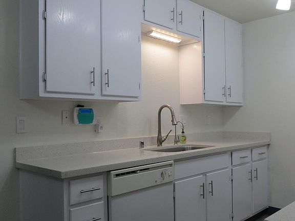 Kitchen; new lighting, newly painted cabinets & hardware, ne