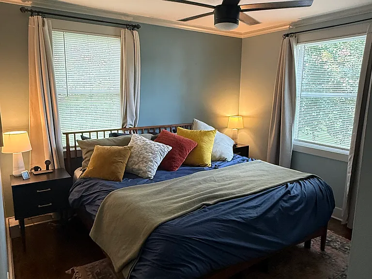 Primary Bedroom with King Size Bed