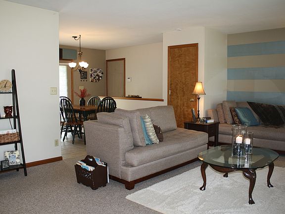 Living room from front entry