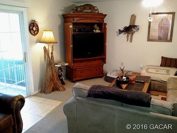 Living room out to back porch