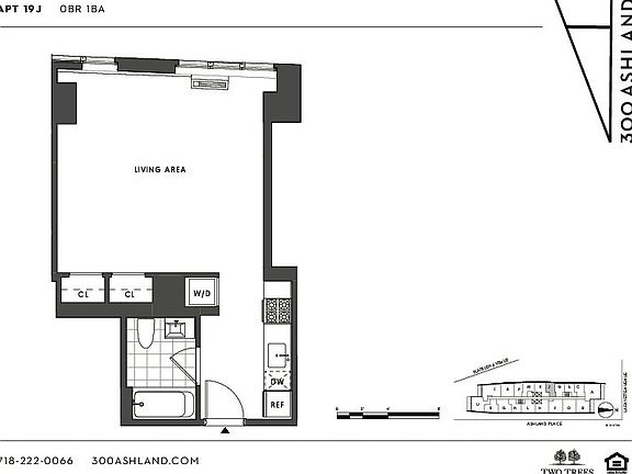 2nd image of 300 Ashland Pl APT 19J