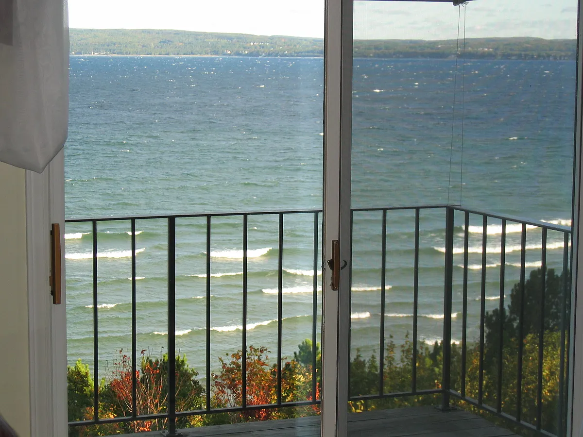 view from deck - 1134 Charlevoix Ave #10
