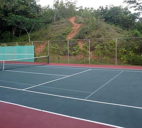 Tennis courts