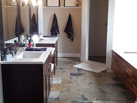 Master bathroom