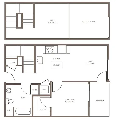 Floor plan A1L