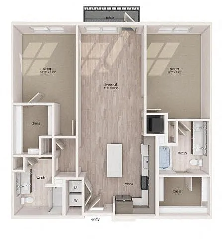Floor plan B05